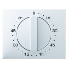 BERKER - K.1 Zentralstück für 120 Min. Zeitschaltuhr polarweiß