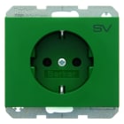 BERKER - K.1/K.5 SSTD grün mit Aufdruck SV