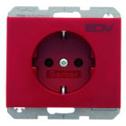 BERKER - K.x SSD mit Aufdruck EDV rot