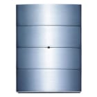 BERKER - KNX B.IQ Tastsensor 4fach Standard Edelstahl gebürstet