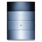 BERKER - KNX B.IQ Tastsensor 3fach mit Display Edelstahl gebürstet