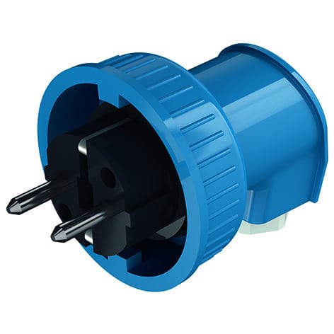 MENNEKES - Schuko-Winkelstecker 16A 2P+E 230V Ip66