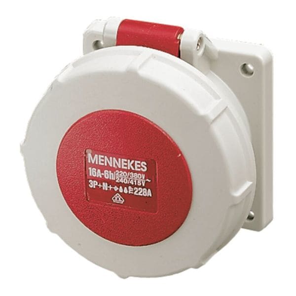 MENNEKES - Cee-Anbausteckdose Twincontact 16A 5P 400V 6H IP67