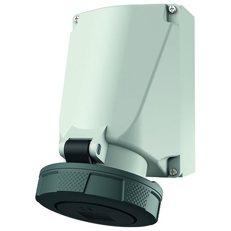 MENNEKES - Cee-Wandsteckdose 63A 5P 500V 7H IP67