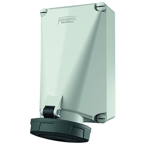 MENNEKES - Cee-Wandsteckdose 125A 5P 500V 7H IP67