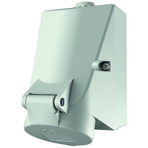 MENNEKES - CEE-Wandsteckdose 16A 5p 50-500V 1h IP44