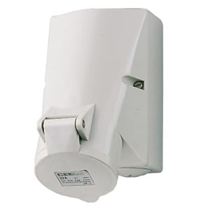 MENNEKES - CEE-Wandsteckdose 16A 5p 50-500V 1h IP44