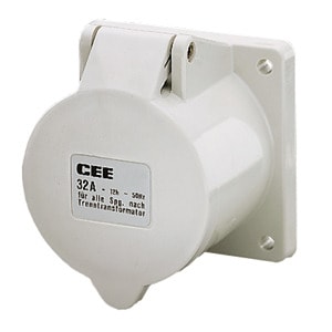 MENNEKES - Cee-Anbausteckdose 32A 5P 50-500V 1H IP44