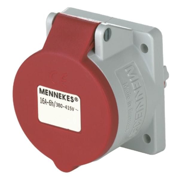 MENNEKES - Cee-Anbausteckdose Twincontact 16A 5P 400V 6H IP44