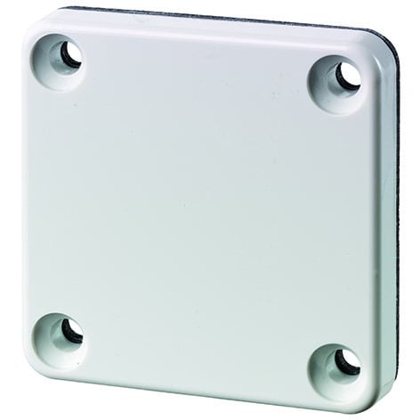 MENNEKES - Blindflansch f.n.genützte Einbauöffn. grau 50x50mm