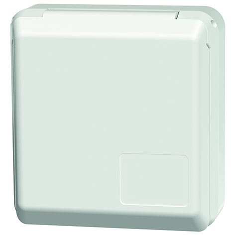 MENNEKES - Anbau Cee-Wandsteckd. Cepex 32A 5P 400V 6H IP44 Alpinweiß