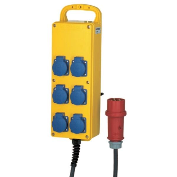 MENNEKES - Evergum Steckdosenleiste 6xSSTD +2M Kabel