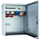 MENNEKES - Edelstahl Ap Kombi 3xSSTD 2X16/5 2X32/5 1X63/5 +Abs.