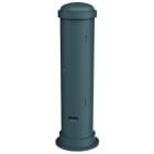 MENNEKES - Poller DB703 grau 1400x325mm 2xSSTD 1x16A/5 1x32/5 1x63/5 + Abs.