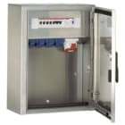 MENNEKES - Edelstahl Ap Kombi 4xSSTD 1X16/5 +Abs.
