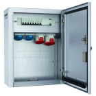 MENNEKES - Edelstahl Ap Kombi 2xSSTD 1X16/5 1X32/5 +Abs.