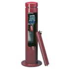 MENNEKES - Poller Ral3005 Rot 1050X220mm 2xSSTD 1X16A/5 + Abs.