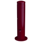 MENNEKES - Poller Ral3005 Rot 1050X220mm 2xSSTD 1X16A/5 + Abs.