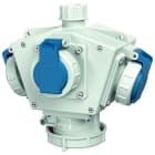 MENNEKES - Delta Box 3xSSTD 1X16/5 IP67
