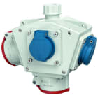 MENNEKES - Delta Box 2xSSTD 2X16/5 IP44