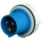 MENNEKES - Anbaugerätestecker Rapido 32A 3p 230V 6h IP44 (mit Schraubklemme)