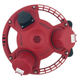 MENNEKES - 3Kraft Kombination Rot 1xSSTD 2X16/5 IP44