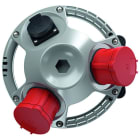 MENNEKES - 3Kraft Kombination Silber 1xSSTD 1X16/5 1X32/5 IP44