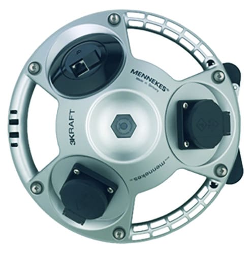 MENNEKES - 3Kraft Kombination Silber 2xSSTD, 1xRJ45 2Fach