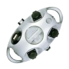 MENNEKES - Steckdosen-Kombi Airkraft 3xSSTD 1xRJ45 IP44 Silber