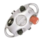 MENNEKES - Steckdosen-Kombi Airkraft 2xSSTD 1X16/5 1xRJ45 IP44 Silber