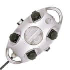 MENNEKES - Steckdosen-Kombi Airkraft 4xSSTD IP44 Silber 3M Kabel