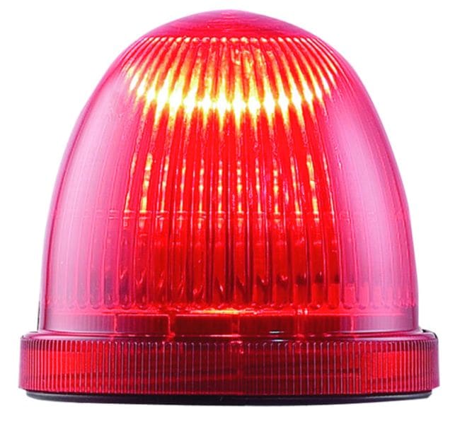 GROTHE - Lichthaube rot f.Art.G31341 u.G31371, (Typ KSZ OR 100)