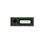 GROTHE - AP-Etagenplatte Bronzeguss 1 Taste, max.24V, (Typ ETA 501 G)