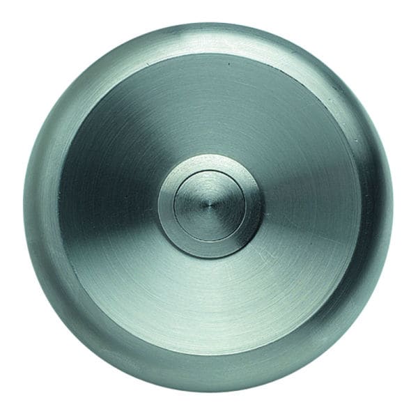 GROTHE - AP-Klingeltaster rund, Edelstahl max.24V, IP40, (Typ ETA S 100)