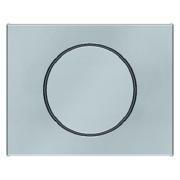 BERKER - K.5 Zentralstück für Drehdimmer Edelstahl lackiert