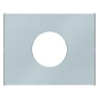BERKER - K.5 Zstk.f.Drucktaster und Lichtsignal E14, Edelstahl