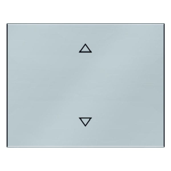 BERKER - K.5 Wippe m. Aufdruck Symbole Pfeile, Edelstahl