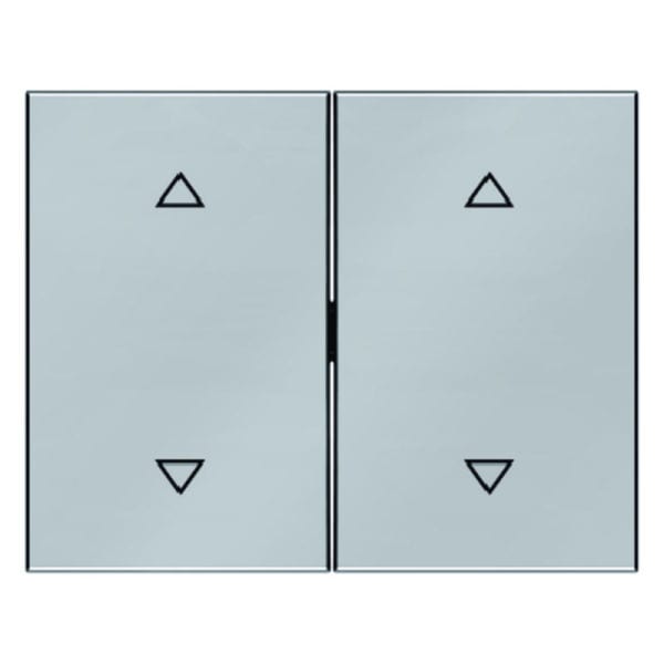 BERKER - K.5 Serienwippe mit Pfeilaufdruck Edelstahl