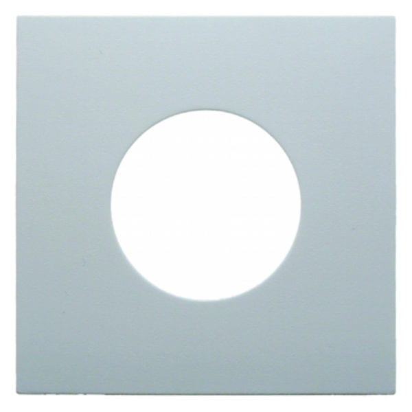 BERKER - S.1/B.x Zentralstück für Taster und Lichtsignal E10, polarweiß glänzend