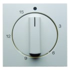 BERKER - S.1/B.x Zentralstück für 15 Min. Zeitschaltuhr polarweiß glänzend