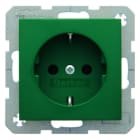 BERKER - S.1/B.x SSD mit Schraubklemmen grün glänzend