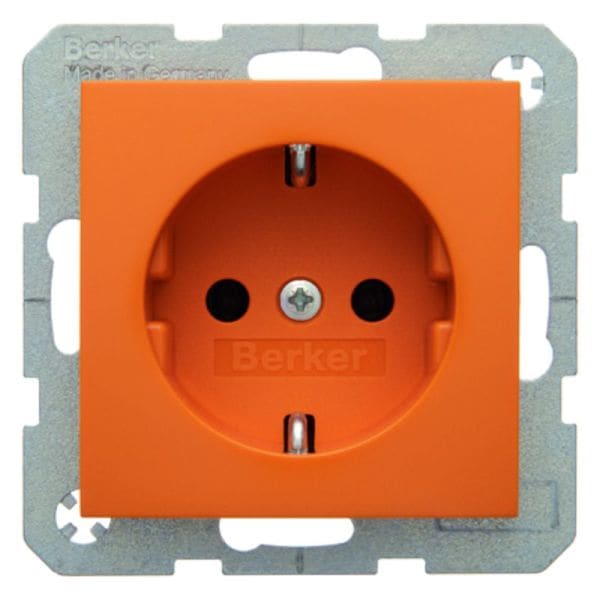 BERKER - S.1/B.x SSD mit Schraubklemmen orange glänzend
