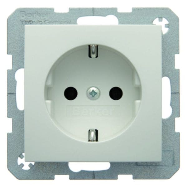 BERKER - S.1/B.x SSD mit Schraubklemmen polarweiß glänzend