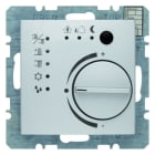 BERKER - KNX S.1/B.x Raumtemperaturregler mit 4fach Tasterschnittstelle alu matt