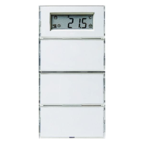 BERKER - KNX S.1/B.x Tastsensor 3fach mit RTR und Display weiß/polarweiß