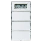BERKER - KNX S.1/B.x Tastsensor 3fach mit RTR und Display weiß/polarweiß