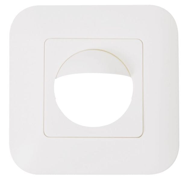 BEG - Abdeckung IP20 für Sensoreinsätze des autom. Wandschalters Indoor 180, reinweiß