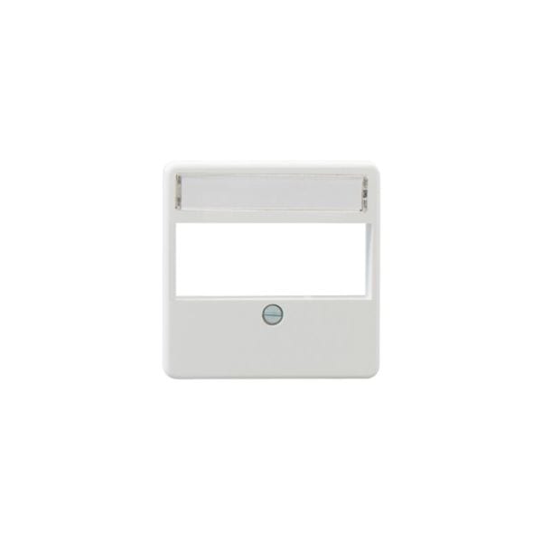 RUTENBECK - Zentralstück 50 x 50 mm für 3fach Tragplatte reinweiß