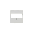 RUTENBECK - Zentralstück 50 x 50 mm für 3fach Tragplatte reinweiß