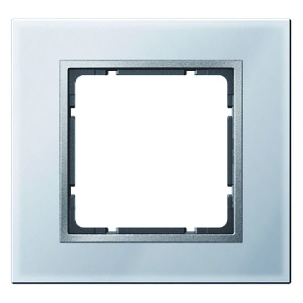 BERKER - B.7 Rahmen 1fach Glas alu